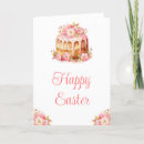 Recherche de gâteau de pâques cartes Printemps