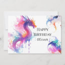 Recherche de dragon vœux cartes D'anniversaire de dragon