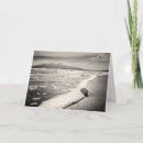 Recherche de sable blanc vœux cartes Noir et blanc