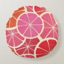 Recherche de pamplemousse coussins Coloré