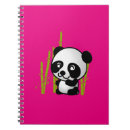 Recherche de panda carnets Noir et blanc