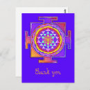 Recherche de yantras cartes postales Mandala
