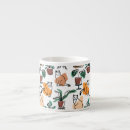 Recherche de dessin au trait tasses Chat