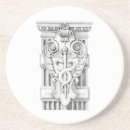 Recherche de architect dessous de verres Noir et blanc