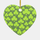 Recherche de shamrock vert ornements Irlandais