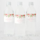 Recherche de bridal shower bouteilles eau étiquettes Rose