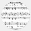 Recherche de feuille musique autocollants Classique
