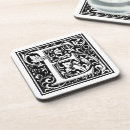 Recherche de lettre e dessous de verres Nom