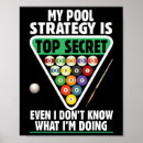 Zoek naar strategie posters Billiard