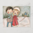 Recherche de meilleurs voeux cartes postales Hiver