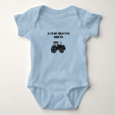 Recherche de tracteur bébé vêtements Rustique