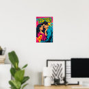 Recherche de bleu cyan posters Jaune