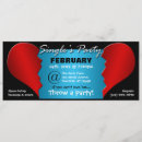 Recherche de le coeur brisé invitations Noir