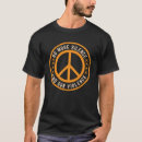 Zoek naar stilte tshirts Vrede