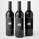 Recherche de halloween mariage vin étiquettes Noir