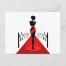 Recherche de tapis rouge cartes postales Noir