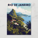 Recherche de affiche de voyage du brésil cartes postales Rio de janeiro