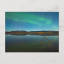Recherche de lumière polaire cartes postales Aurora borealis