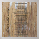 Recherche de desiderata posters Nature