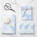 Recherche de circus papier cadeau Éléphant