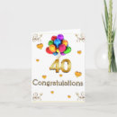 Zoek naar 40th kaarten 40e
