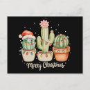 Recherche de cactus noël cartes postales Vacances