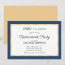 Recherche de retraite surprise invitations Élégant