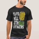 Recherche de upside down pineapple tshirts Couples