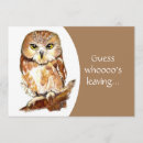 Zoek naar grappige uilen uitnodigingen Plezier