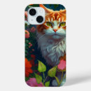 Zoek naar oranje kat iphone hoesjes Bloemen