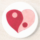 Recherche de yin et yang dessous de verres Bouddhiste