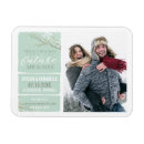 Recherche de winter save the date magnets Bleu