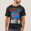 Recherche de drapeau du congo tshirts Congolais