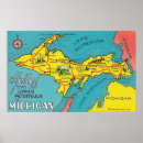 Recherche de great lakes posters Map