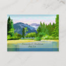 Recherche de beaux arts cartes visite Paysage