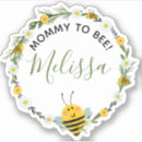 Recherche de abeille mignonne autocollants Jaune et noir