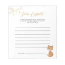 Recherche de renard blocsnotes Aquarelle