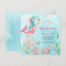 Recherche de under the sea party invitations Girl