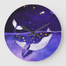 Recherche de de baleine horloges Illustration