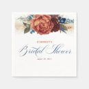 Recherche de cuivre serviettes Bleu marine