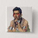 Recherche de chef indien badges 19ème