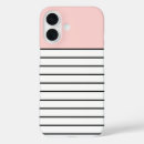 Zoek naar roze witte strepen iphone hoesjes Zwart