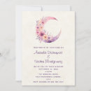 Recherche de lune croissant invitations Mystique