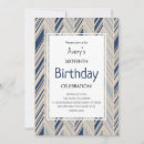 Recherche de de chevron anniversaire invitations Bleu