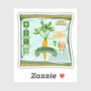 Recherche de de carotte autocollants Nourriture