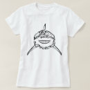Recherche de grand requin blanc tshirts Noir et blanc