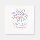 Zoek naar vuurwerk servetten 4 juli