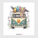 Recherche de pâques drôle autocollants Printemps