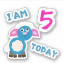 Recherche de cinq animaux autocollants Animal