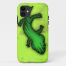 Recherche de lézards iphone coques Vert